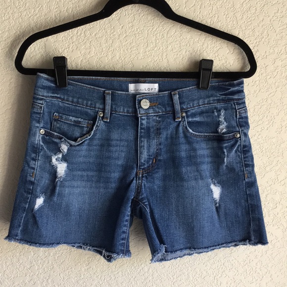 LOFT Pants - 5/$25 | LOFT Distressed Denim Shorts